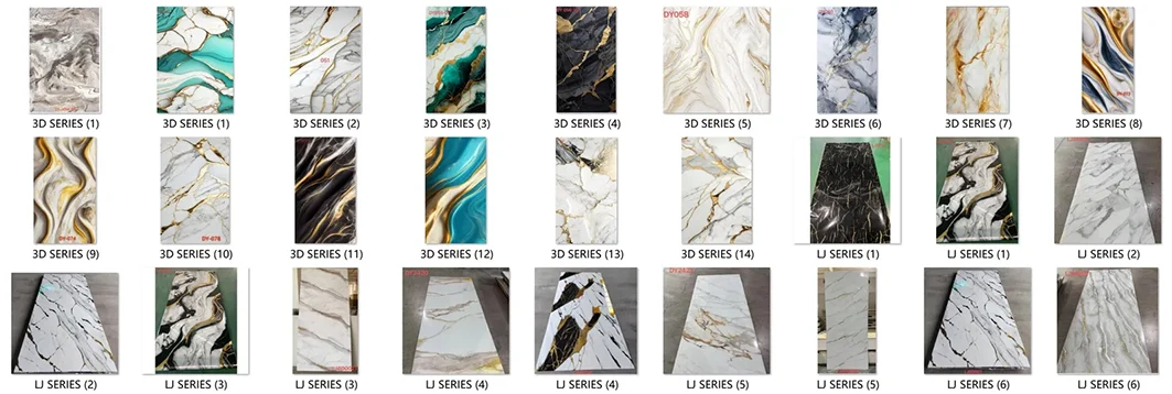 Flexible Composite PVC Marble Wall Panels