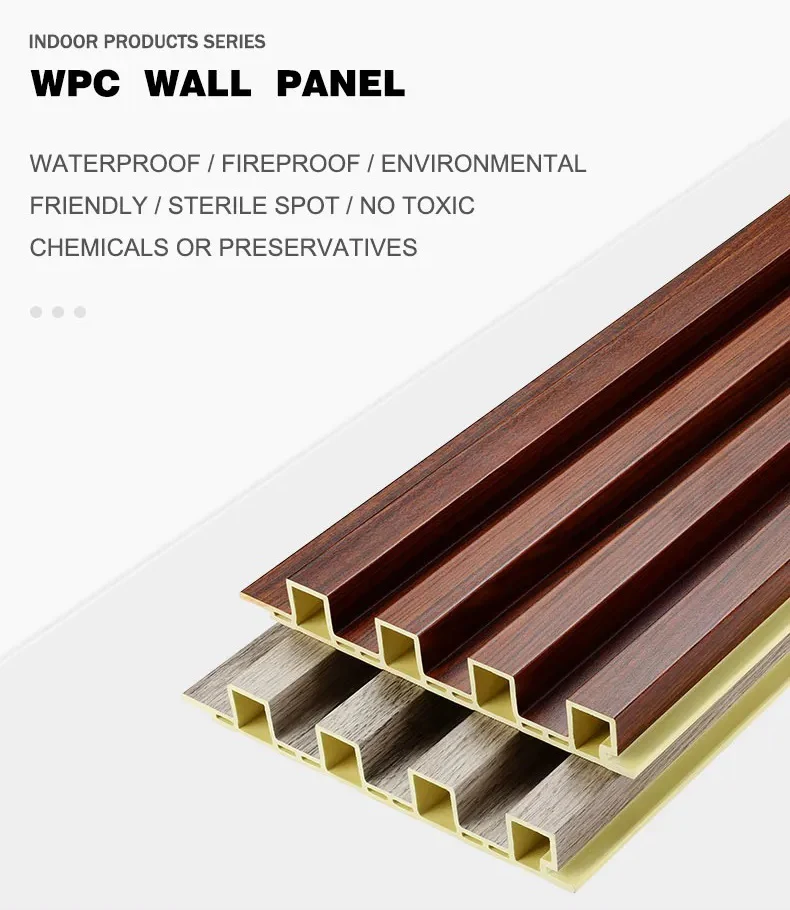 Indoor WPC Wall Panel for Hotel Decoration