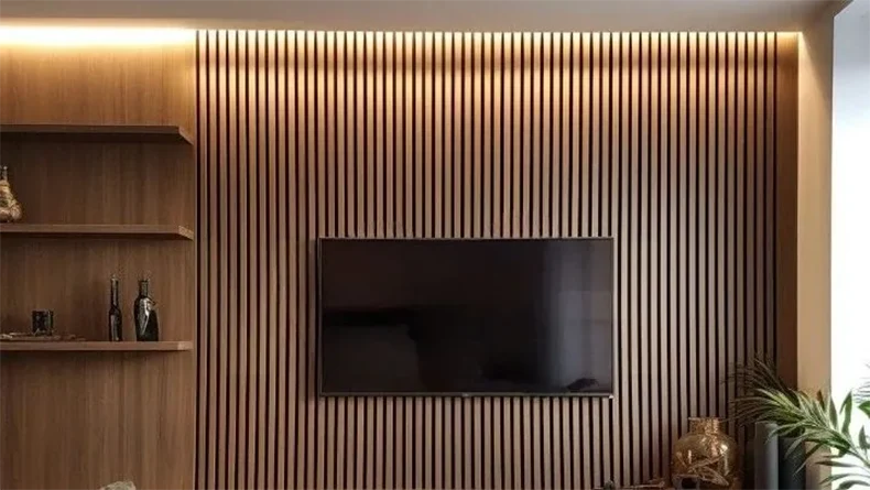 Indoor WPC Wall Panel for Hotel Decoration