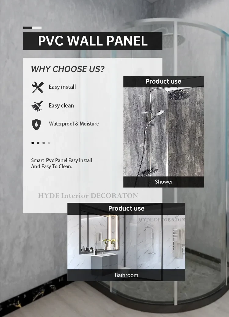 PVC Bathroom Wall Panels