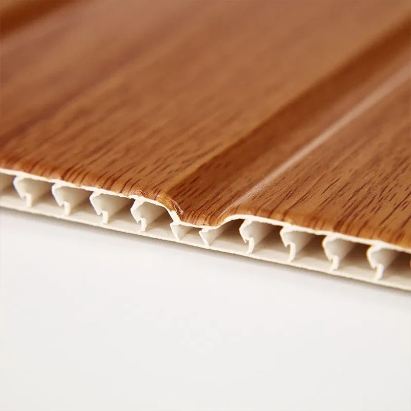 Nieuw gelamineerd vuurvast PVC -plafondpaneel