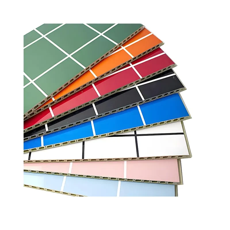 Waterdichte bamboe vezel PVC -wandpanelen